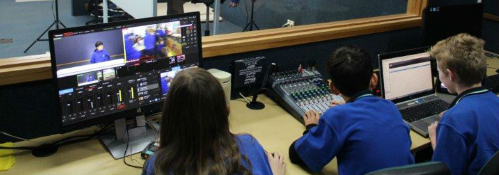 TV Studio goes live at Remuera Primary
